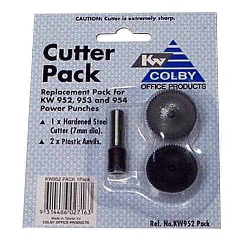 Colby KW952, 953, 954 Replacement Set - 1x Cutter 2x Discs Pack.